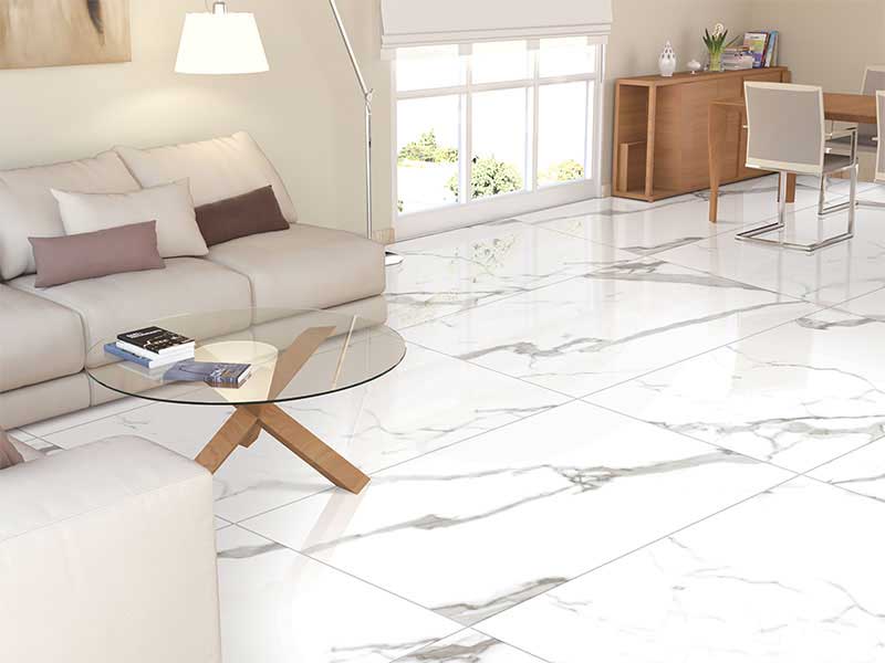 White Floor Tiles