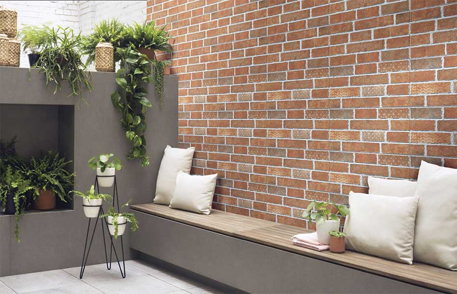 White Kitchen Brick Design Tiles for Wall Decor