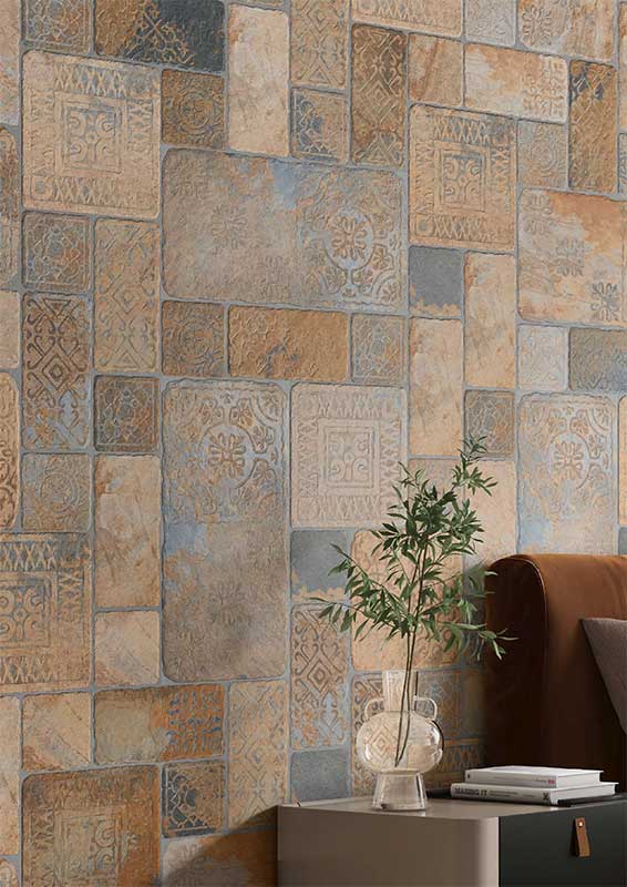 Moroccan and Art Deco tile patterns
