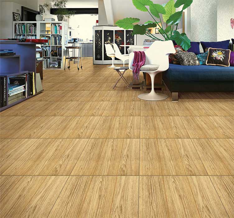 Burma Teak Digital 60x60 Cm Floor Tiles Matt 60x60 Cm Digital