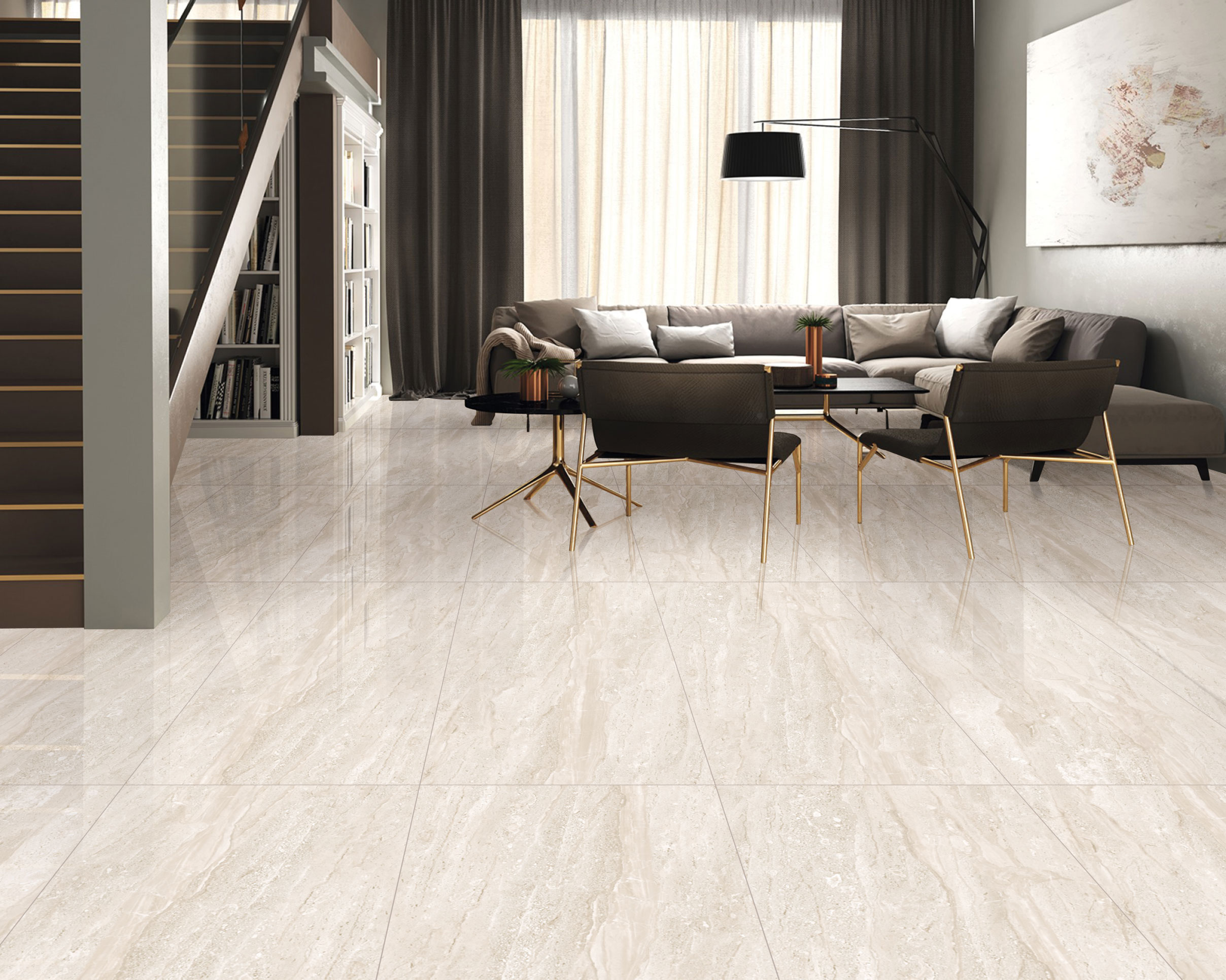 Verselles Travertine 60x120 cm HD Digital Ceramic 