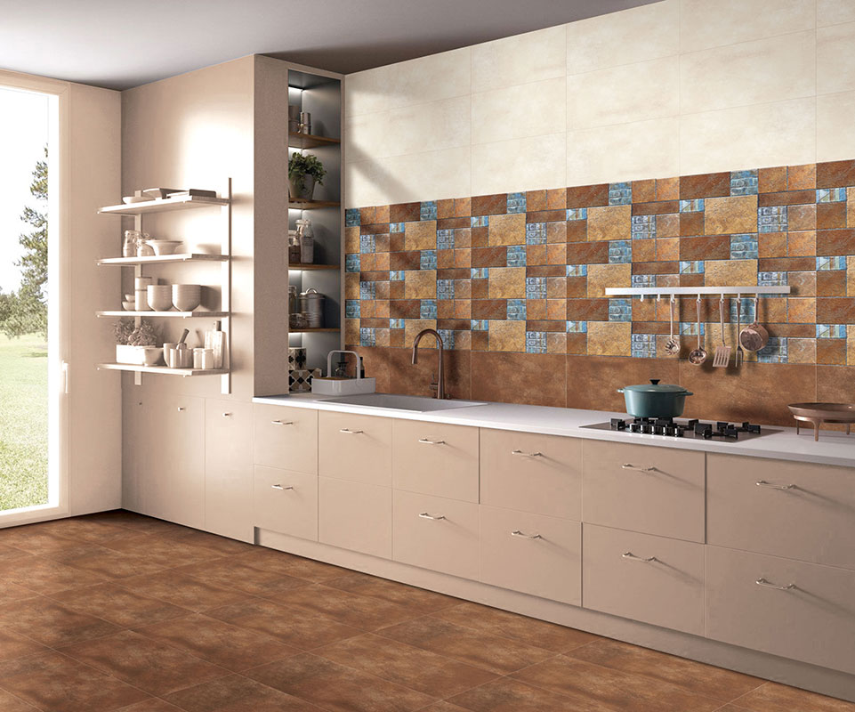 designer kitchen tile idea