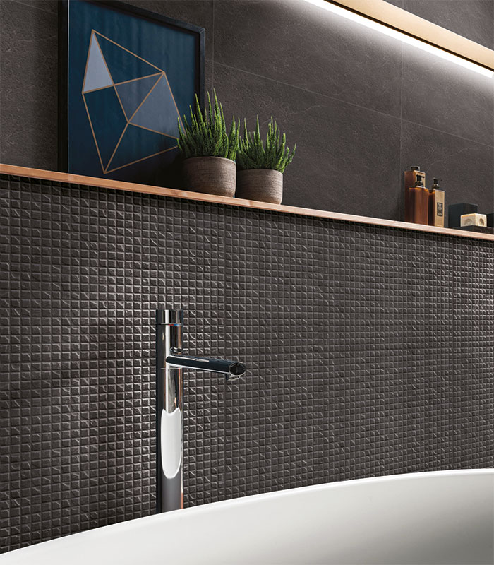 Metallic Ceramic Tile
