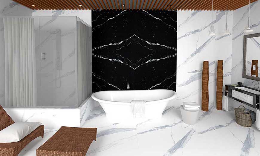 White Bathroom Tiles