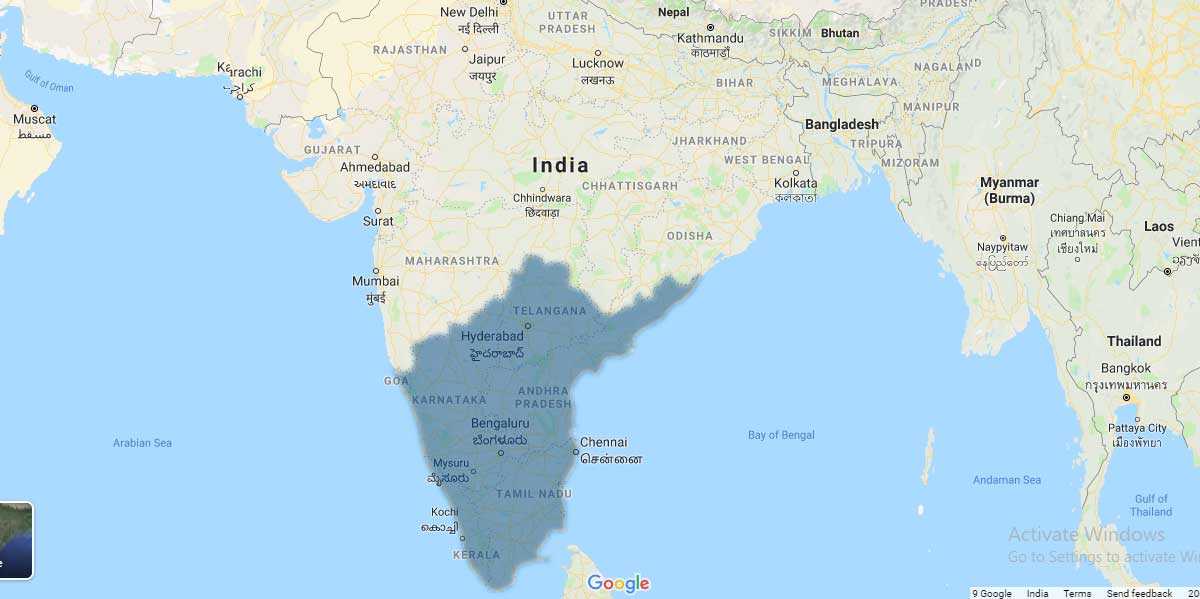 Collection for <br/> South India
