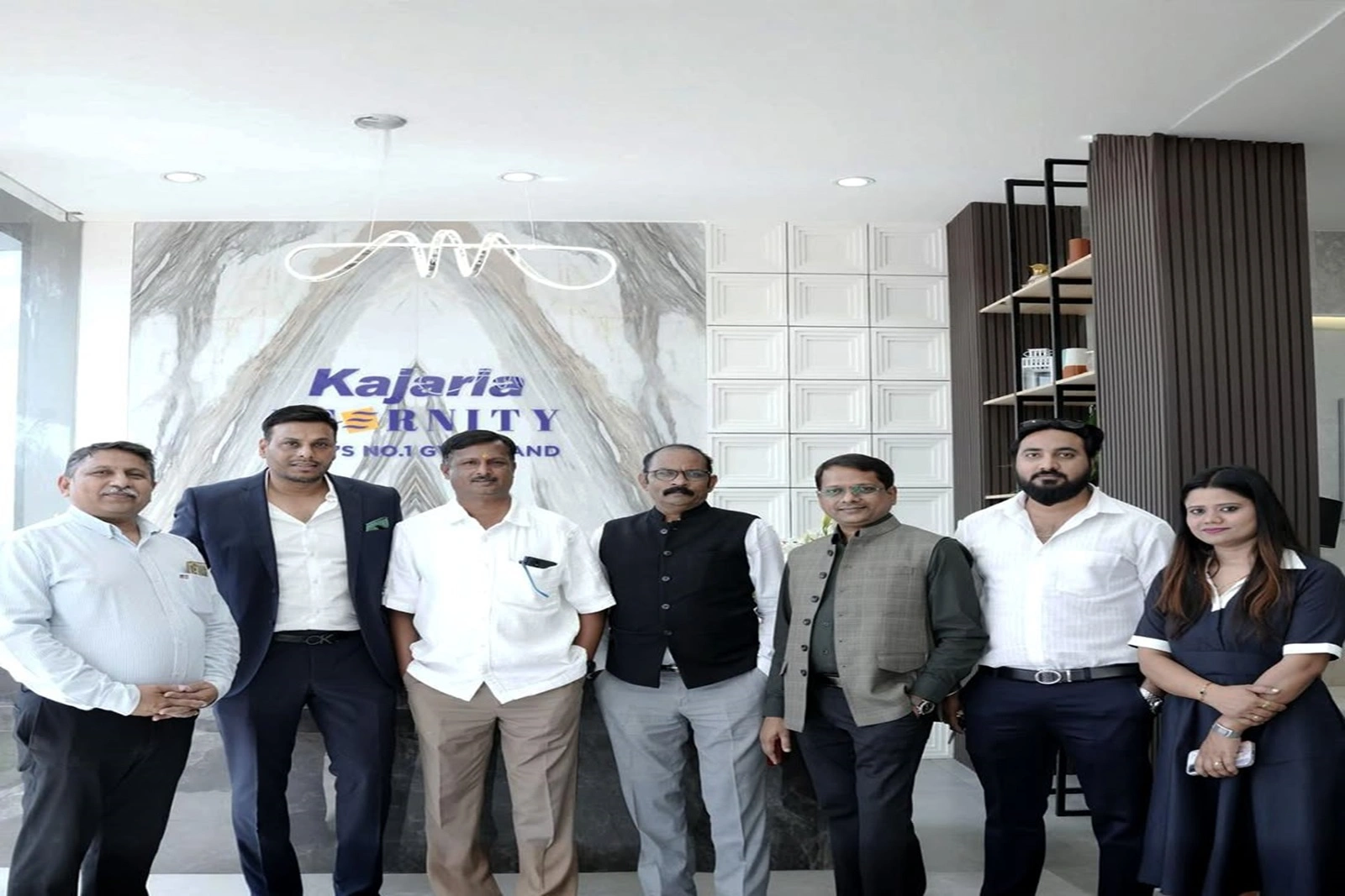 The Kajaria Eternity Experience Centre was inaugurated today in Raipur!