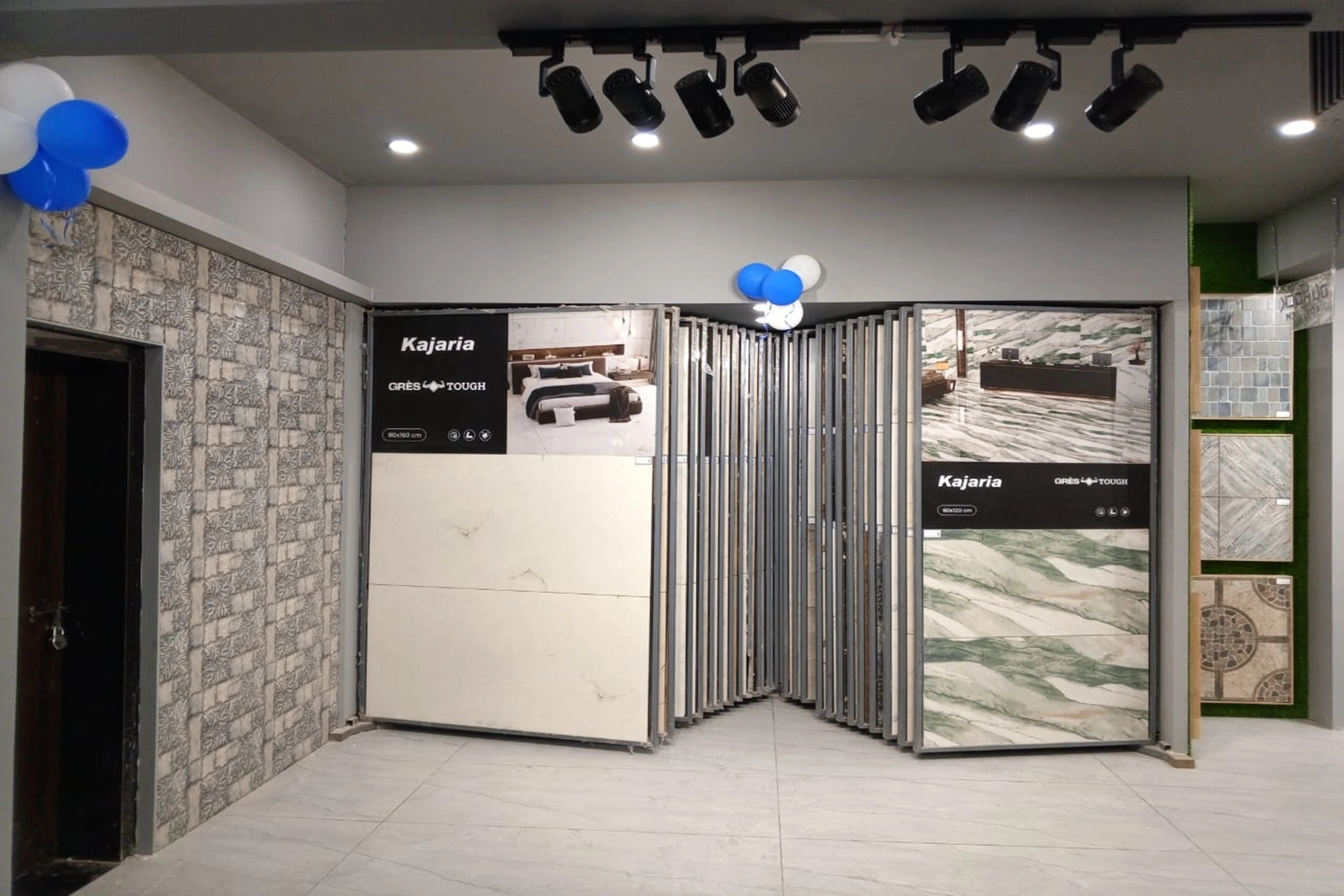 Kedia Hardware, a new Kajaria Galaxy Showroom inaugurated today in Koderma, Jharkhand