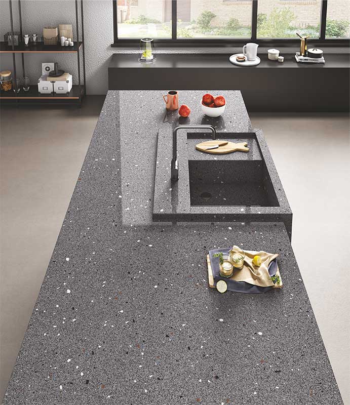 Terrazo Dark Grey