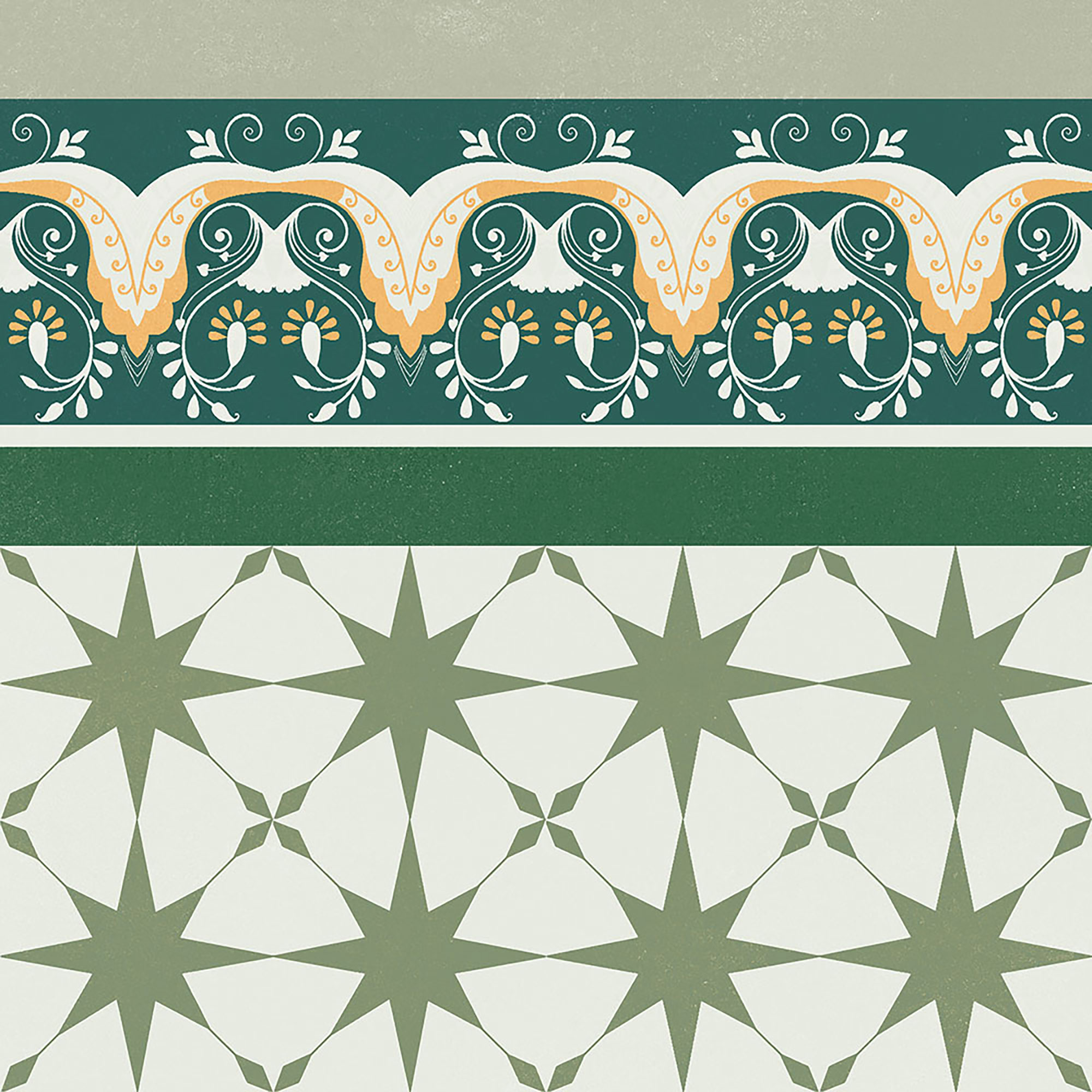 Rivelo Green Border