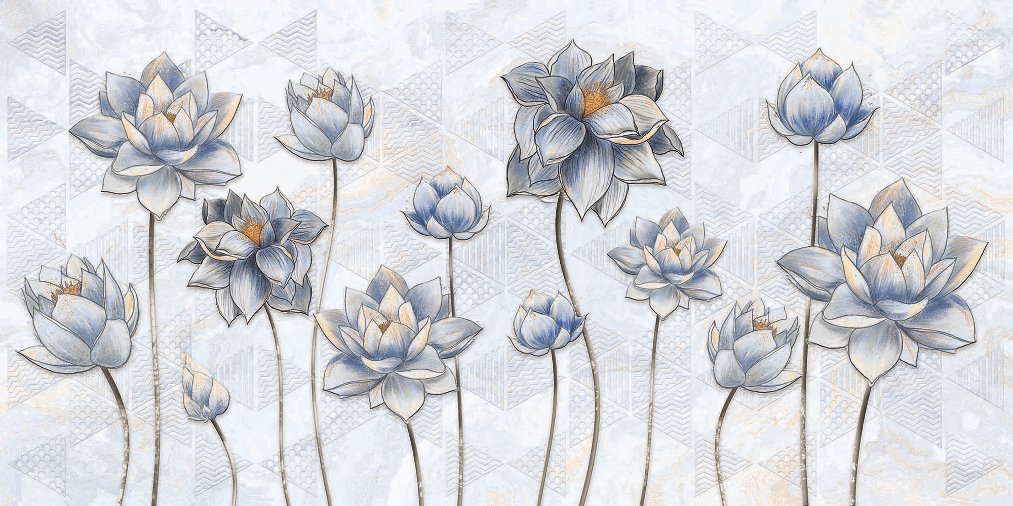 Lilac Marmo Decor Polished