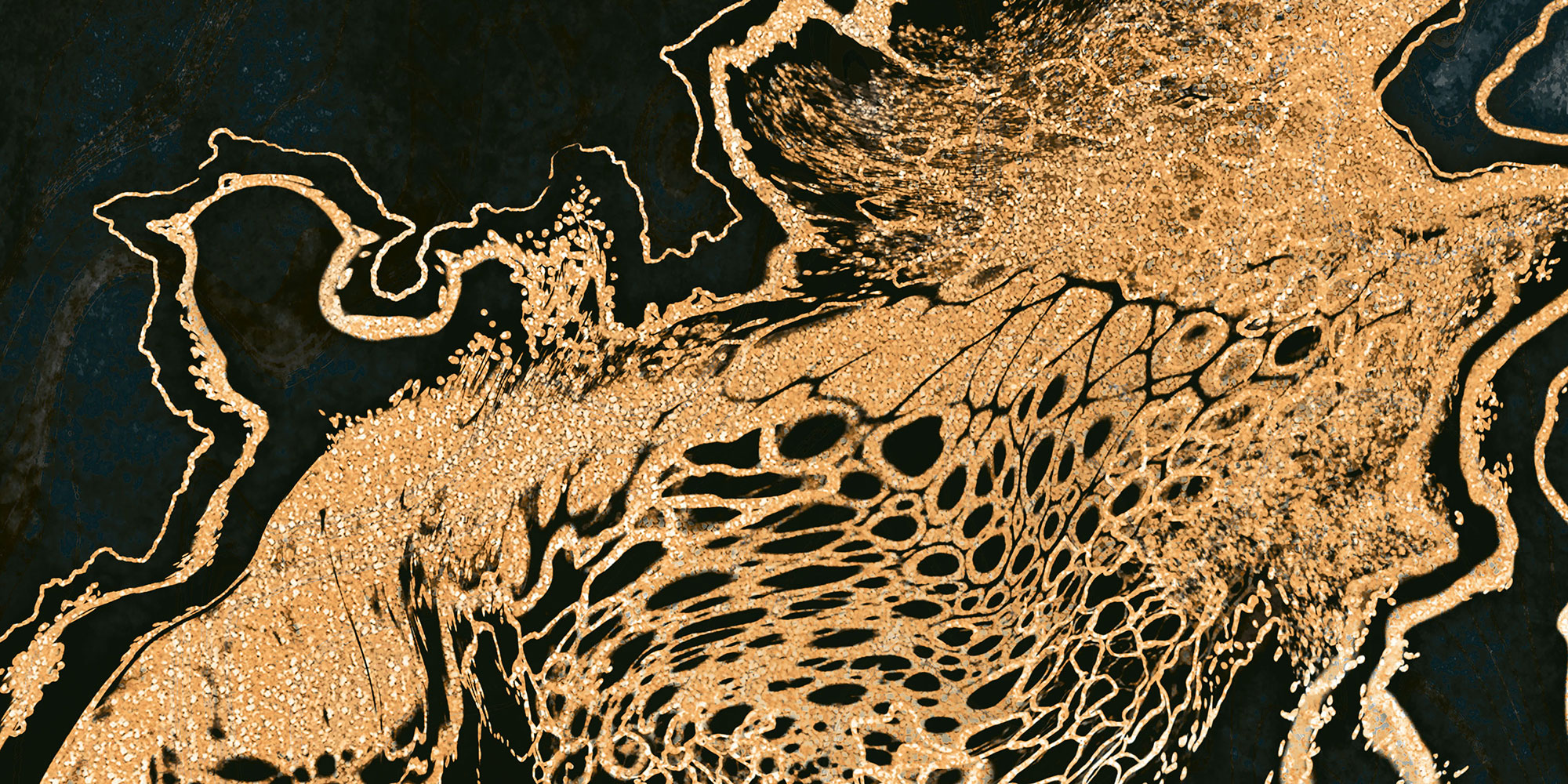 Thunder Gold Neri Polished