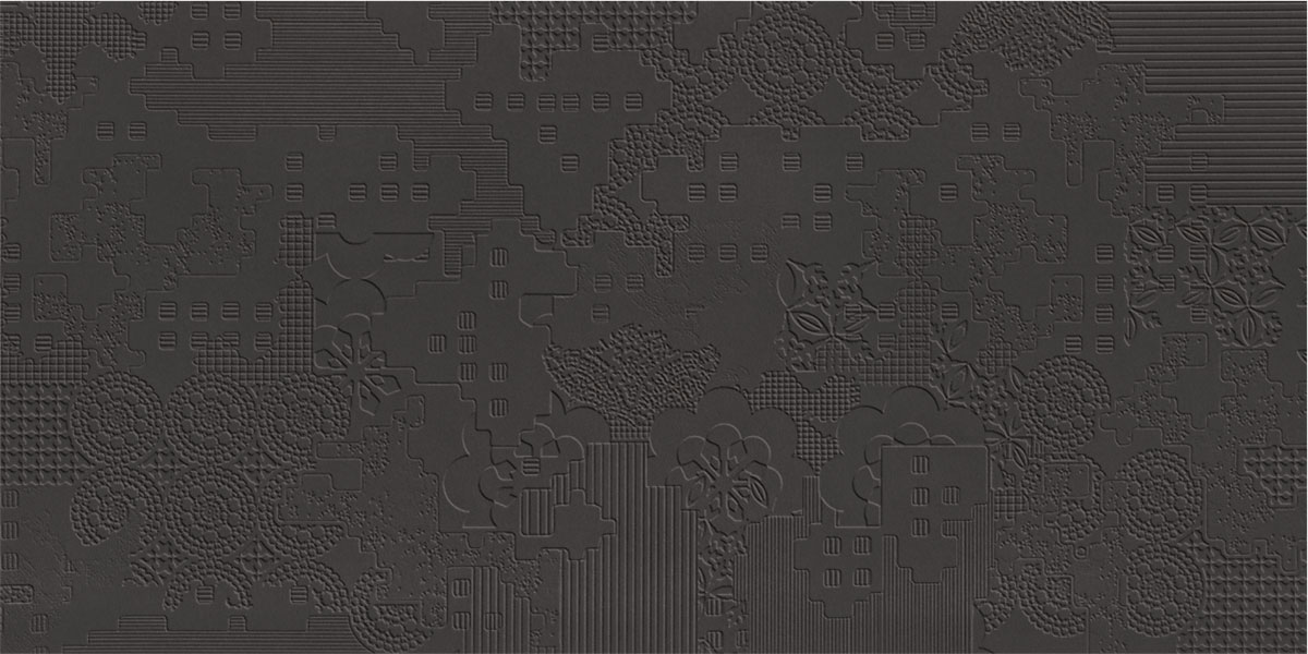 12666 (Black) - Geometric